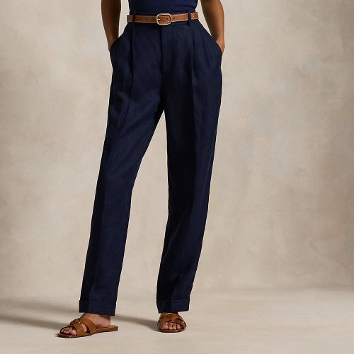 Pantalon fuselé en lin à chevrons - Polo Ralph Lauren - Modalova