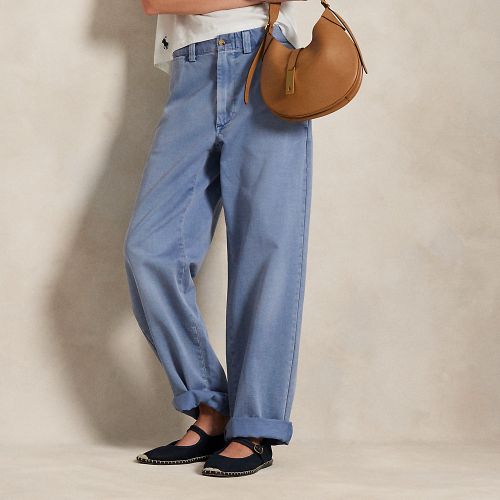 Pantalon droit en chino de coton - Polo Ralph Lauren - Modalova