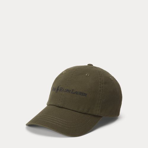 Casquette à logo en sergé de coton - Polo Ralph Lauren - Modalova