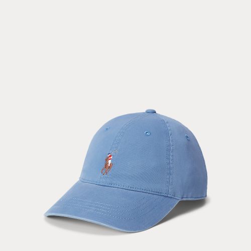Casquette baseball sergé coton stretch - Polo Ralph Lauren - Modalova