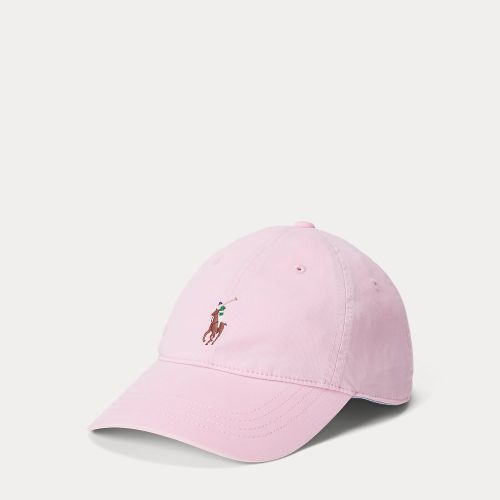 Casquette baseball sergé coton stretch - Polo Ralph Lauren - Modalova