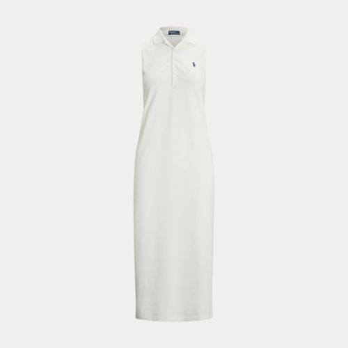 Robe polo sans manches en coton stretch - Polo Ralph Lauren - Modalova
