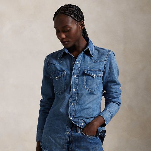 Chemise western en denim - Polo Ralph Lauren - Modalova