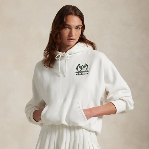 Sweat capuche écusson Wimbledon molleton - Polo Ralph Lauren - Modalova
