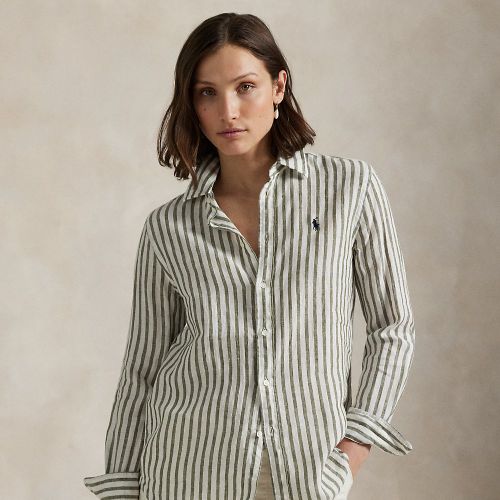 Chemise rayée Classic Fit en lin - Polo Ralph Lauren - Modalova