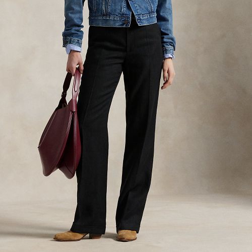 Pantalon droit décontracté lin chevrons - Polo Ralph Lauren - Modalova