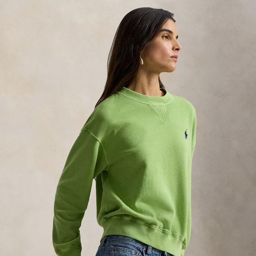 Pull col rond en molleton léger - Polo Ralph Lauren - Modalova