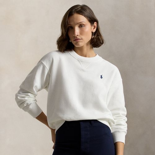 Pull col rond en molleton léger - Polo Ralph Lauren - Modalova
