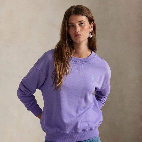 Pull col rond en molleton léger - Polo Ralph Lauren - Modalova