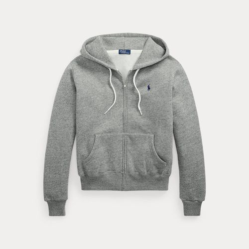 Sweat à capuche zippé en molleton - Polo Ralph Lauren - Modalova