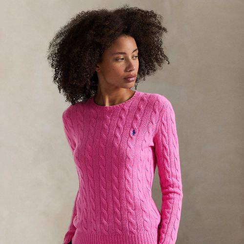 Pull à col rond cachemire et laine - Polo Ralph Lauren - Modalova