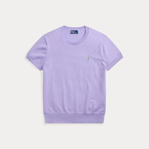 Pull à col rond et manches courtes - Polo Ralph Lauren - Modalova