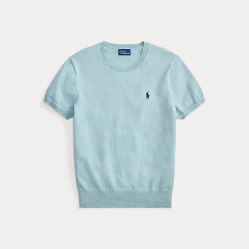 Pull à col rond et manches courtes - Polo Ralph Lauren - Modalova