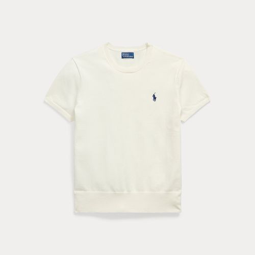 Pull à col rond et manches courtes - Polo Ralph Lauren - Modalova