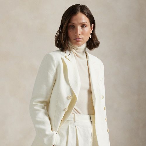 Blazer croisé en chanvre - Polo Ralph Lauren - Modalova