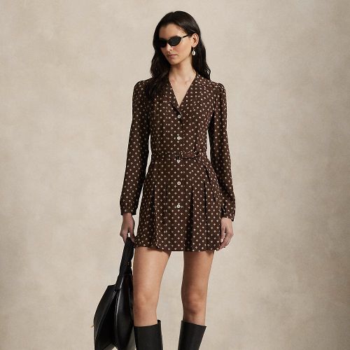 Mini-robe en soie imprimée - Polo Ralph Lauren - Modalova