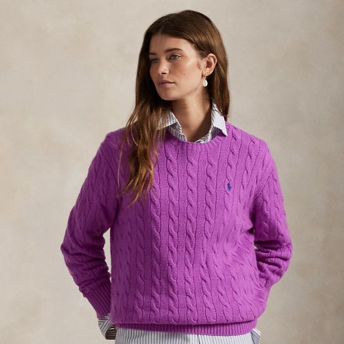 Pull à col rond cachemire et laine - Polo Ralph Lauren - Modalova