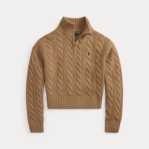 Pull demi-zippé en laine et cachemire - Polo Ralph Lauren - Modalova