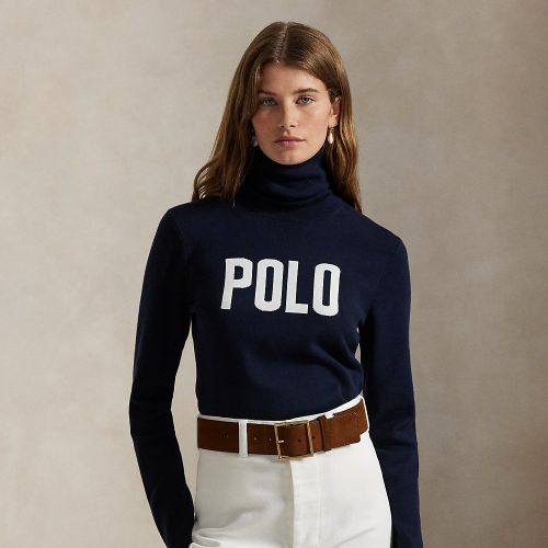 Pull col roulé avec logo - Polo Ralph Lauren - Modalova