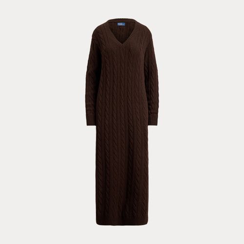 Robe-pull torsadée à col en V - Polo Ralph Lauren - Modalova