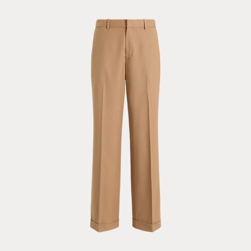 Pantalon droit en laine mélangée - Polo Ralph Lauren - Modalova