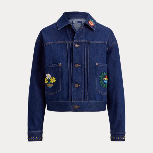 Veste perlée en denim - Polo Ralph Lauren - Modalova