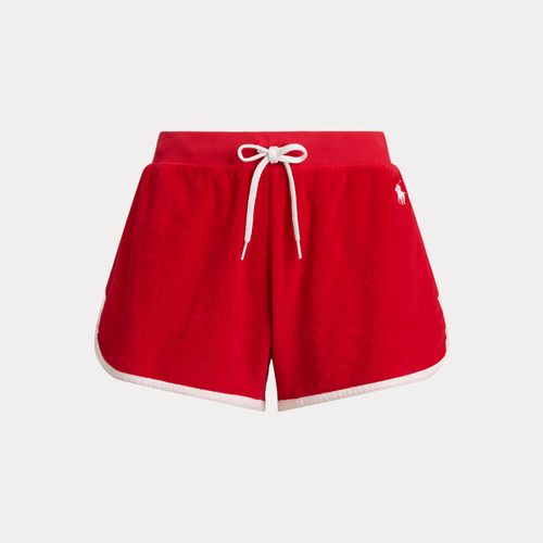 Short à cordon molleton de coton éponge - Polo Ralph Lauren - Modalova