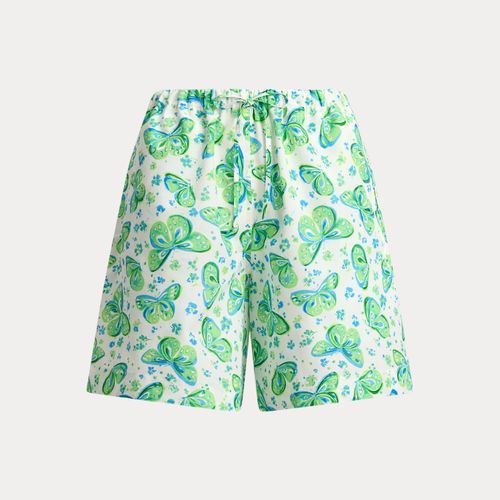 Short imprimé en coton et lin - Polo Ralph Lauren - Modalova