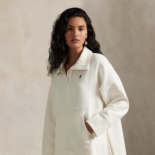 Tunique demi-zippée en maille double - Polo Ralph Lauren - Modalova