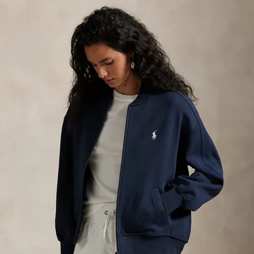 Veste de baseball jacquard maille double - Polo Ralph Lauren - Modalova