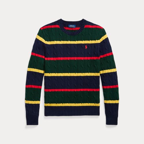 Pull rayé en coton torsadé - Polo Ralph Lauren - Modalova