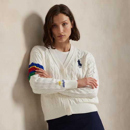 Cardigan torsadé arbitre US Open - Polo Ralph Lauren - Modalova