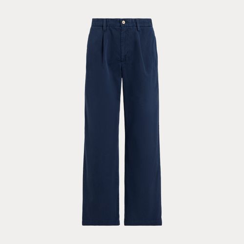 Pantalon Relaxed plissé en coton mélangé - Polo Ralph Lauren - Modalova