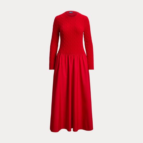 Robe avec haut en maille torsadée - Polo Ralph Lauren - Modalova