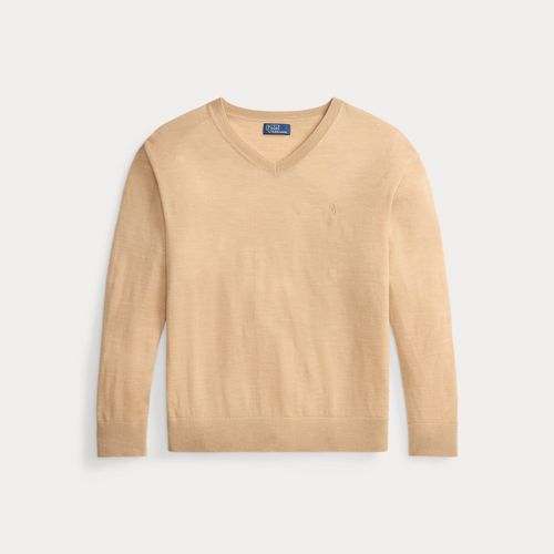 Pull col en V en laine - Polo Ralph Lauren - Modalova