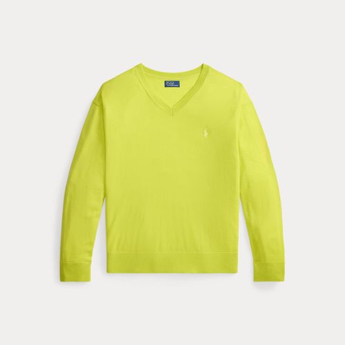 Pull col en V en laine - Polo Ralph Lauren - Modalova