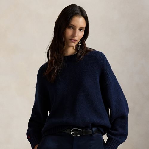 Pull col rond en coton - Polo Ralph Lauren - Modalova