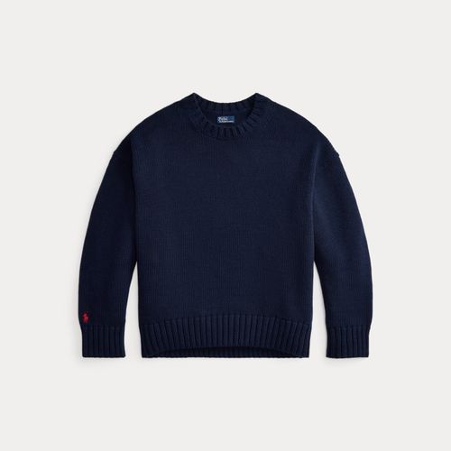 Pull col rond en coton - Polo Ralph Lauren - Modalova
