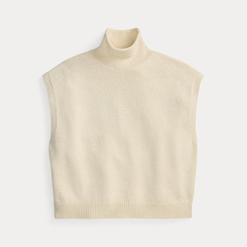 Pull col roulé sans manches en coton - Polo Ralph Lauren - Modalova