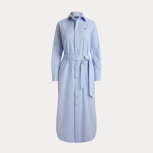 Robe-chemise ceinturée en coton rayé - Polo Ralph Lauren - Modalova