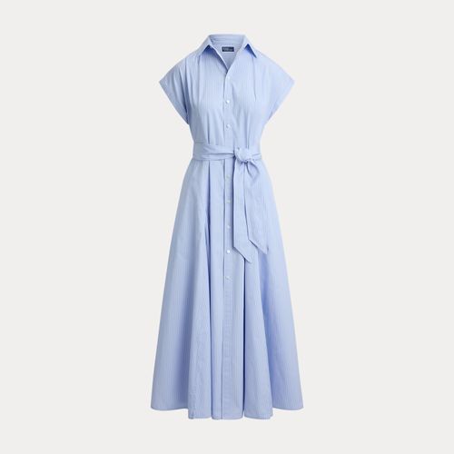 Robe-chemise ceinturée rayée en coton - Polo Ralph Lauren - Modalova