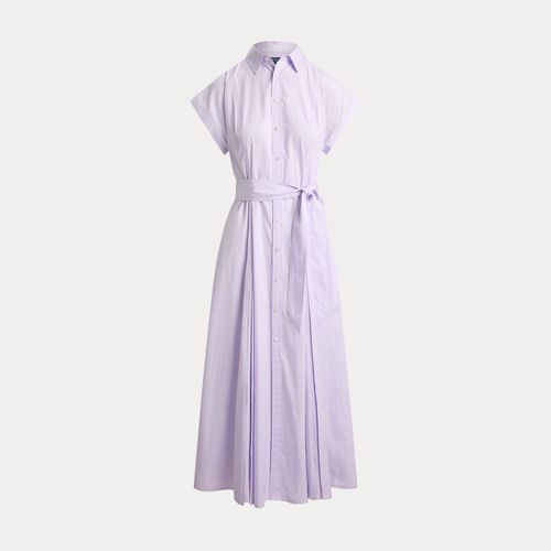 Robe-chemise ceinturée rayée en coton - Polo Ralph Lauren - Modalova