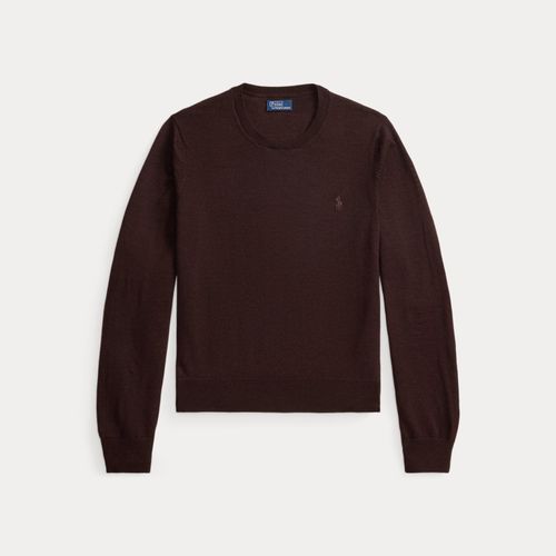 Pull col rond en laine - Polo Ralph Lauren - Modalova