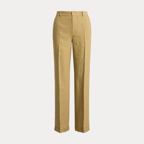 Pantalon droit décontracté lin délavé - Polo Ralph Lauren - Modalova