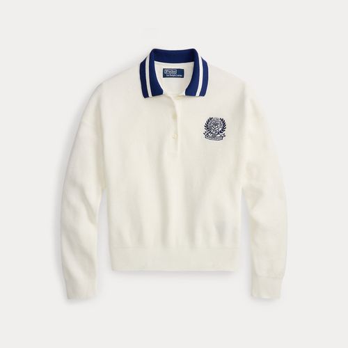 Pull à col polo Wimbledon en coton - Polo Ralph Lauren - Modalova