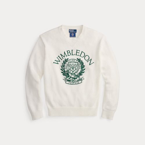 Pull à écusson Wimbledon en coton - Polo Ralph Lauren - Modalova