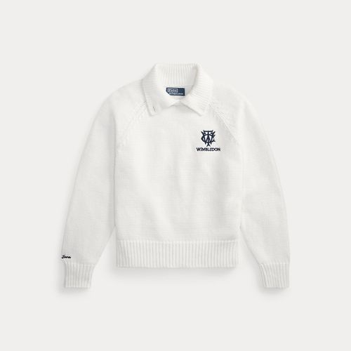 Pull à col polo Wimbledon en coton - Polo Ralph Lauren - Modalova