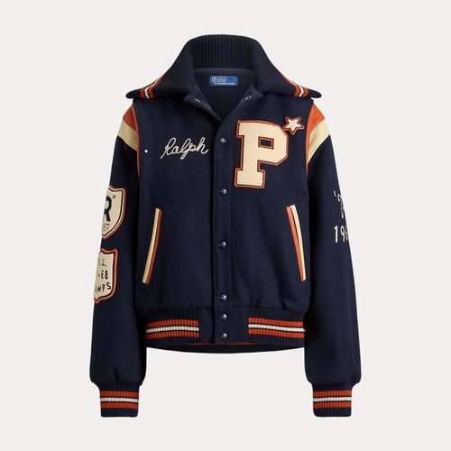 Veste universitaire en laine mélangée - Polo Ralph Lauren - Modalova