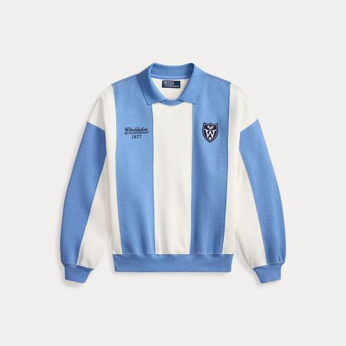 Pull col polo écusson Wimbledon molleton - Polo Ralph Lauren - Modalova