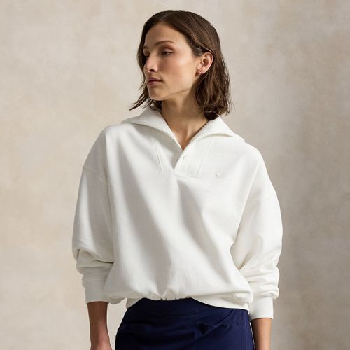 Pull col cheminée Wimbledon en molleton - Polo Ralph Lauren - Modalova